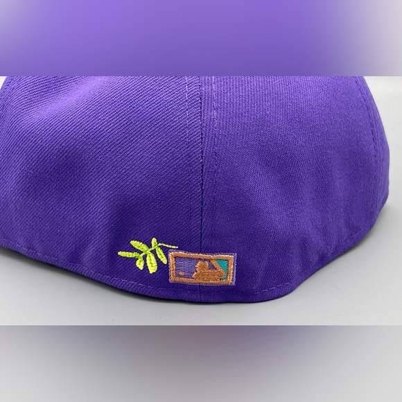 Arizona Diamondbacks Stateview 59FIFTY Fitted Hat Purple 7 3/8 New Era $50 NEW - Picture 9 of 12